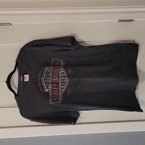 HD Unisex TShirt; Medium; Gray Burnout Style